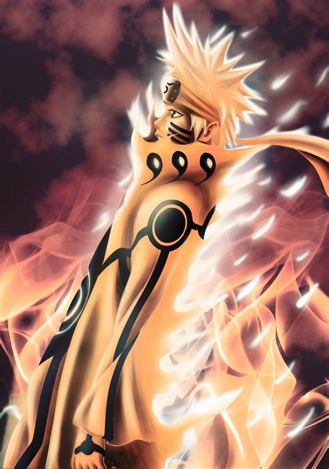 Naruto Nine Tails Cloak Wallpaper