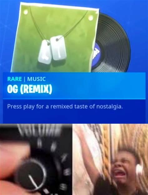 First reaction when OG music is back : r/FortNiteBR