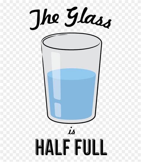 Download Do You See The Glass Half Full Or Half Empty Midwestern - Cartoon Glass Half Full ...