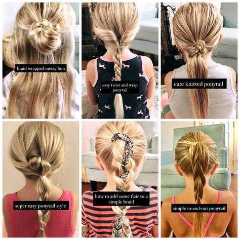 7 Super Easy Hairstyles for Girls (Got You Covered for the Week) - Stylish Life for Moms