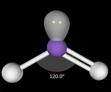 no2- molecular geometry bond angle | Quizlet