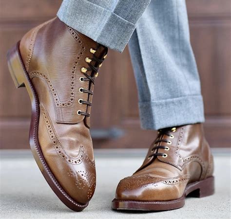 Pin by / on Wingtip Shoes & Boots | Wingtip shoes, Shoe boots, Boots