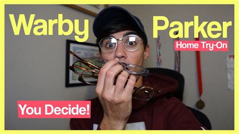 Warby Parker Home Try-On | I need your help!! - YouTube