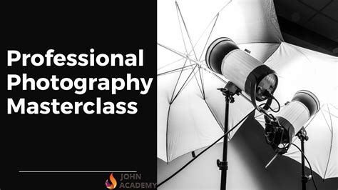 Professional Photography Masterclass in 2020 | Professional photography, Master class, Photography