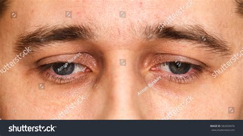 Mens Sad Eyes Macro Shooting Stock Photo 582659476 | Shutterstock