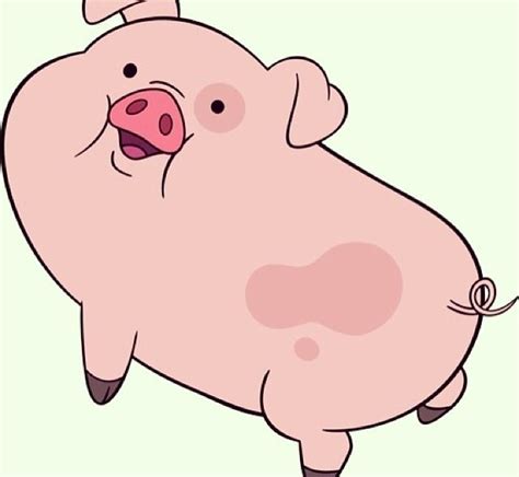 This is waddles the pig from gravity falls so cute !!!! | Gravity falls art, Gravity falls, Cute ...