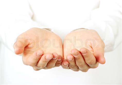 empty hands | Stock image | Colourbox