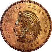 Mexican Bronze 50 Centavos coins | coinscatalog.NET