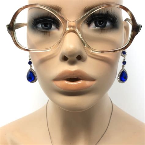 Vintage Metzler 3187 Eyeglasses Glasses Frame Brown S… - Gem