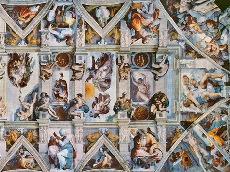 A Flattened View of the Incredible Sistine Chapel Ceiling » TwistedSifter