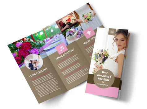 Ide Terkini Wedding Brochure Template Word, Brosur Wedding