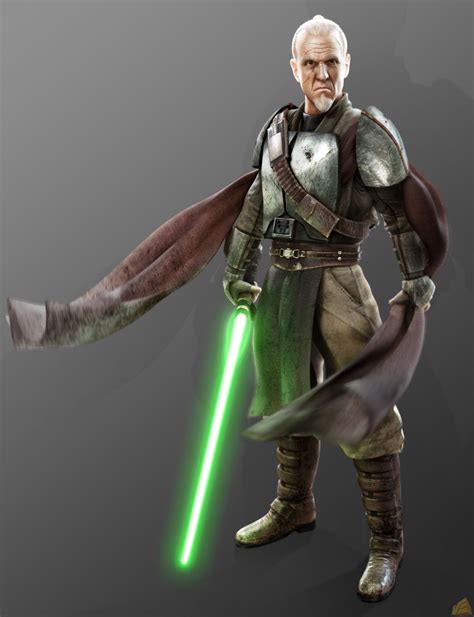 Jedi Master Rahm Kota from Star Wars: The Force Unleashed video game series another one of my ...