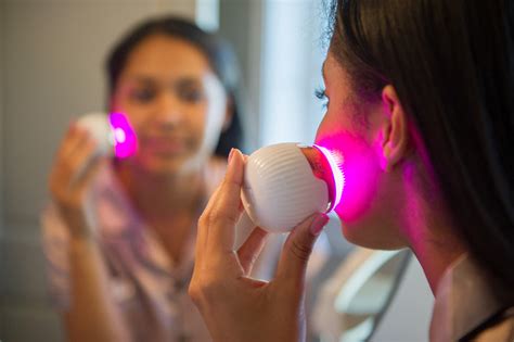Lux Soniqué Mini LED Sonic Cleanser, Wrinkle Reduction & Acne Treatment by reVive Light Therapy