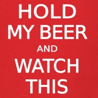 Hold My Beer (@holdmyale) | Twitter