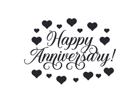 Happy Anniversary! SVG Cut file by Creative Fabrica Crafts · Creative Fabrica