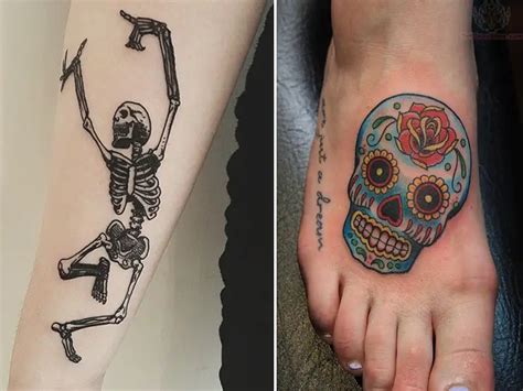 Details more than 70 traditional skeleton tattoo best - in.cdgdbentre