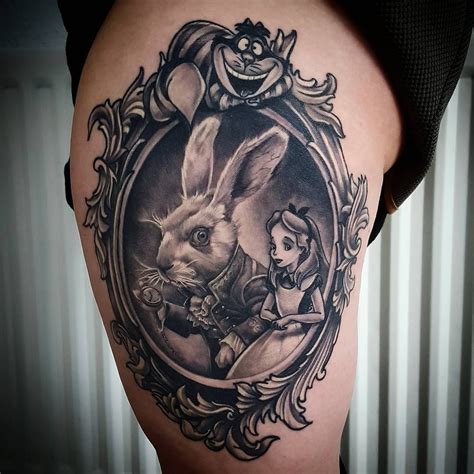 Alice in Wonderland tattoo by @littlenicktattoo at @thechurchtattoo in Birmingham, U.K. # ...