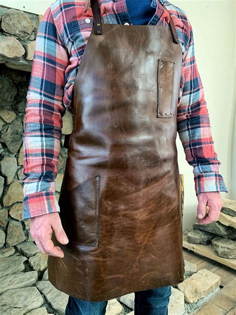 Leather Butcher's Apron - Hand Hewn Farm