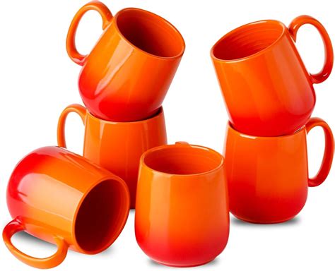 Amazon.com: Hasense Coffee Mugs Ceramic, 15 oz Large Coffee Cups with ...