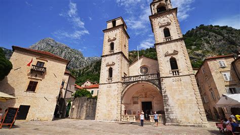 The cathedral of Saint Tryphon (Sveti Tripun) – one of the oldest cathedrals in Montenegro – The ...