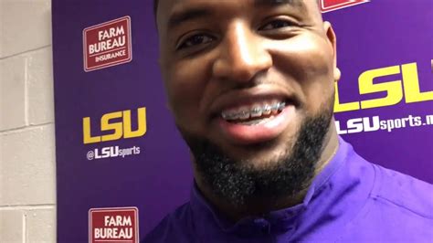 Davon Godchaux on returning to the team and the LSU defense's big performance - YouTube