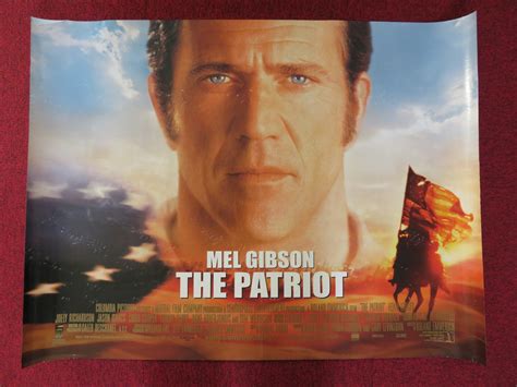 THE PATRIOT QUAD (30"x 40") ROLLED POSTER MEL GIBSON HEATH LEDGER 2000 ...