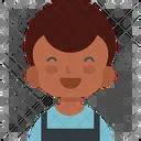Happy Boy Icon - Download in Flat Style