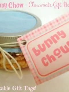 Bunny Chow: FREE Printable Easter Gift Tags - 3 Boys and a Dog