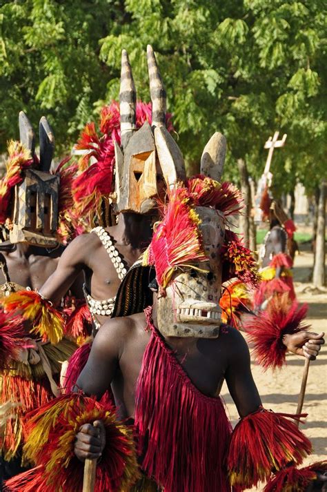 Dogon People 007 - Animal masks | Animal masks, African people, Mask