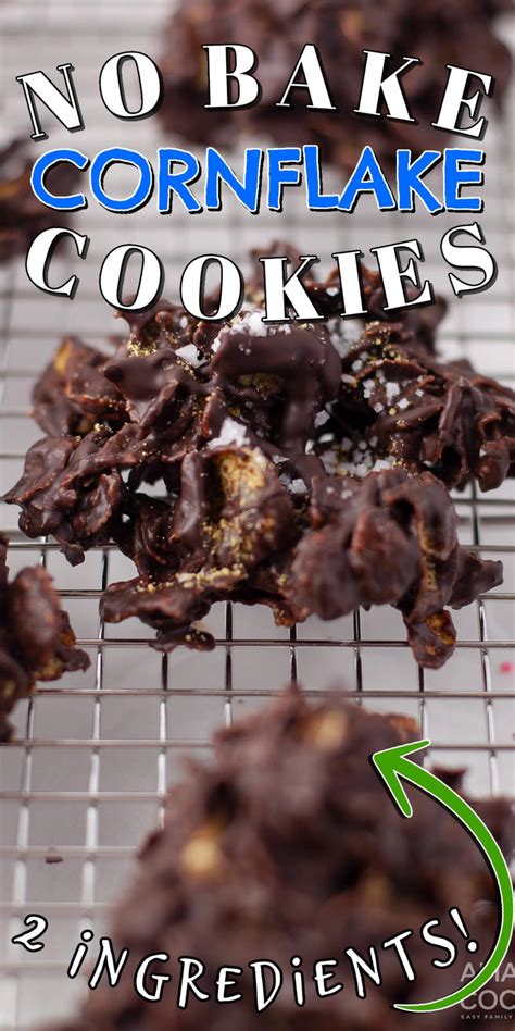 No Bake Cornflake Cookies - Amanda's Cookin' - No Bake Desserts