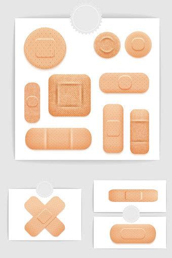 Vector Various Shapes Of Band-aid PNG Images | AI Free Download ...