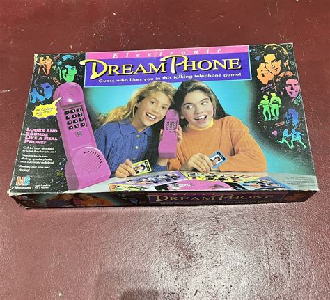 Vintage 1991 Milton Bradley Electronic Dream Phone Board Game 4247 Complete | eBay