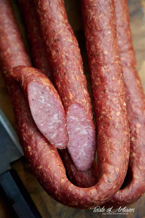 How to make the best Polish kielbasa at home with ease. | Taste of Artisan | Kielbasa recipes ...