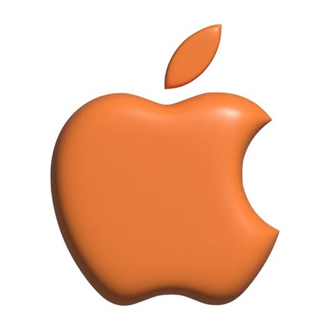 3d logo of apple iphone 20489288 PNG