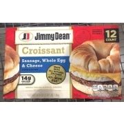 Jimmy Dean Croissant Sandwiches, Sausage Whole Egg And Cheese: Calories ...