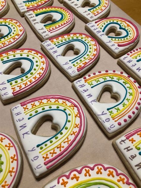 Rainbow Cookies | Rainbow cookies, Cutout sugar cookies, Custom cookies