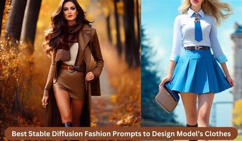 Best Stable Diffusion Fashion Prompts to Design Model’s Clothes