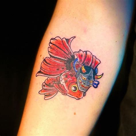 Goldfish Tattoo, japanese goldfish tattoo, traditional goldfish tattoo ...