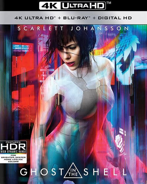 Ghost in the Shell 4K Blu-ray Cover Art at Why So Blu?