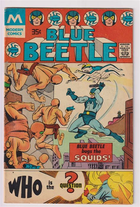 Blue Beetle Vol 5, 1, Bronze Age Comic Book. FN 6.0. 1977. Modern ...