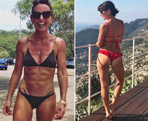 Davina McCall Instagram fans wowed by sexy bikini pics and abs - Daily Star