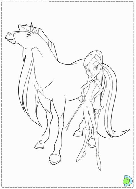 Horseland Coloring Pages - Coloring Home