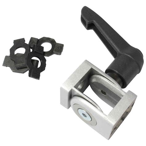 Pivot Joint 20x20 with Locking Lever, Aluminum Die Cast