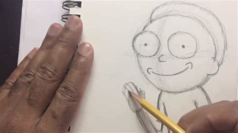 Simple Rick And Morty Easy Drawing - Rectangle Circle