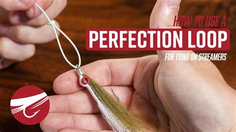 How To Tie On A Streamer With A Perfection Loop | FLY FISHING KNOTS ...