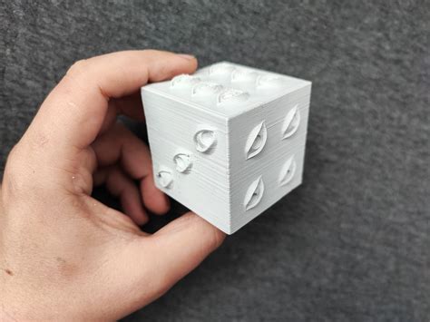 3D printable Jujutsu kaisen Prison Realm solid cube and keychain hole • made with ender 3 pro・Cults