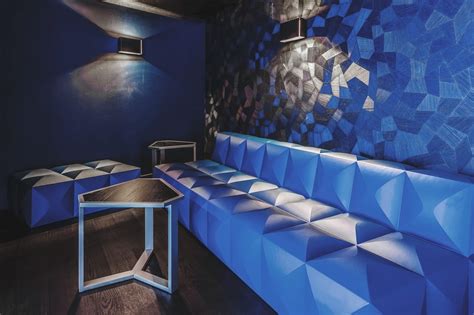 SIXINCH USA Bar Lounge Seating Blue Themed | SIXINCH® USA