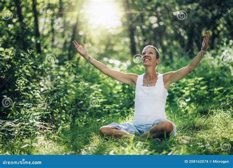 Consciousness Opening Meditation Stock Photo - Image of meditating, female: 208162074