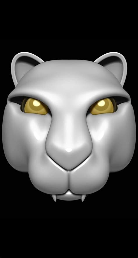 Puma head 3d model |puma|head|lion|animal|cat|feline|sculpture|beast|wild|sculpt|statue|figure ...