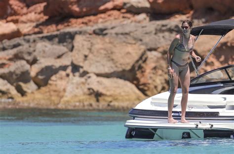 GARBINE MUGURUZA in Bikini at a Boat in Ibiza 06/08/2017 – HawtCelebs